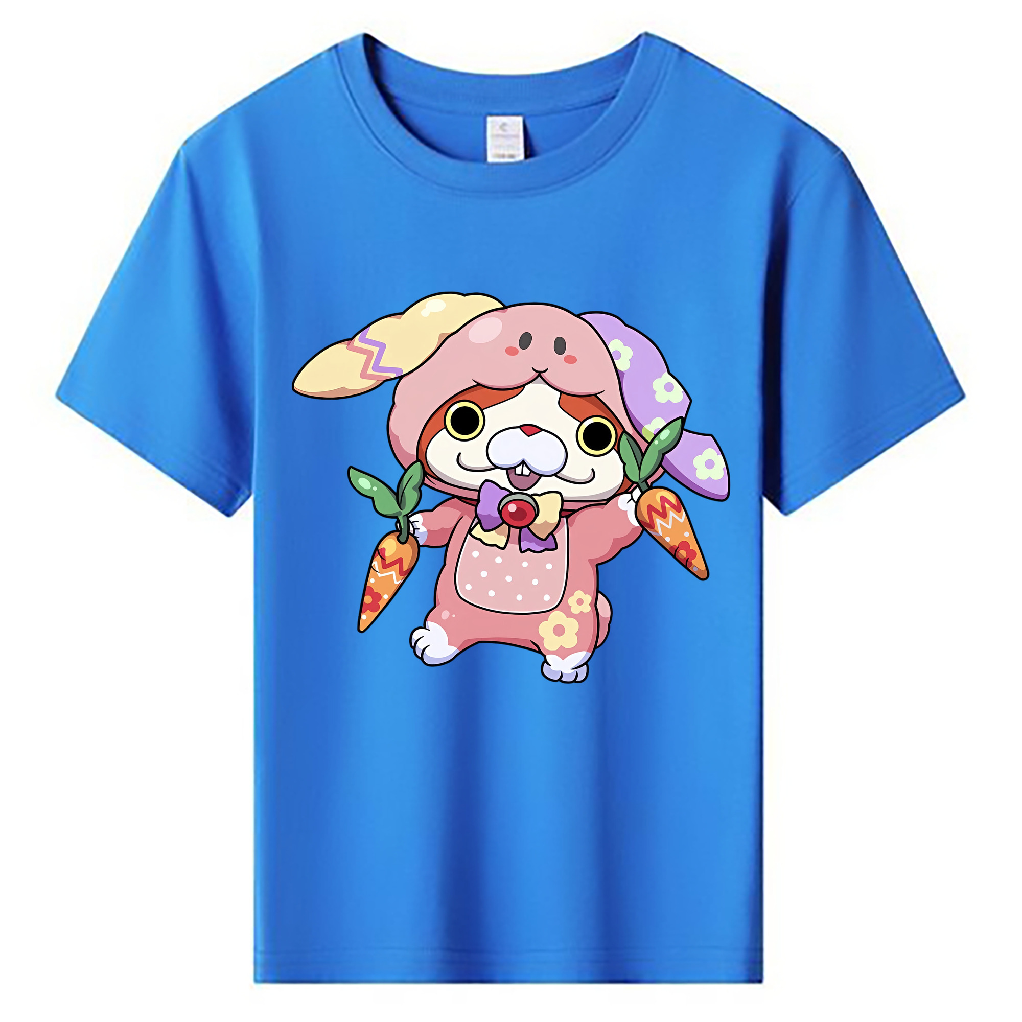 （画像用） 妖怪ウォッチ Yo-kai Watch 綿100％キッズTシャツ（フロントプリント）